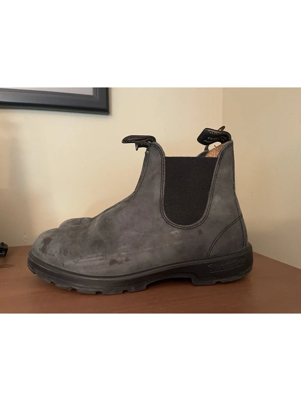 Blundstone All Terrain Leather Chelsea Boots Charcoal UK 7.5 US 8.5 Men